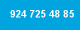 924 725 48 85 924 725 48 85